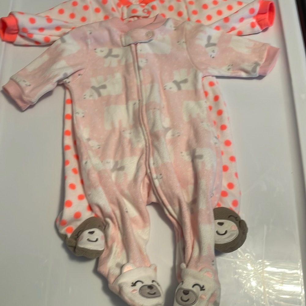Carter’s girls newborn onesies